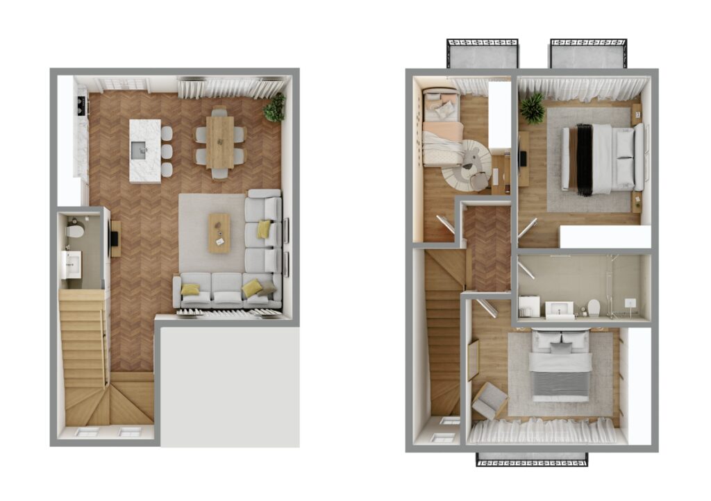 3 bedroom duplex
