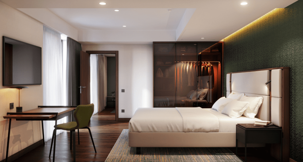 alliance privilege apartment batumi for sale bedroom light